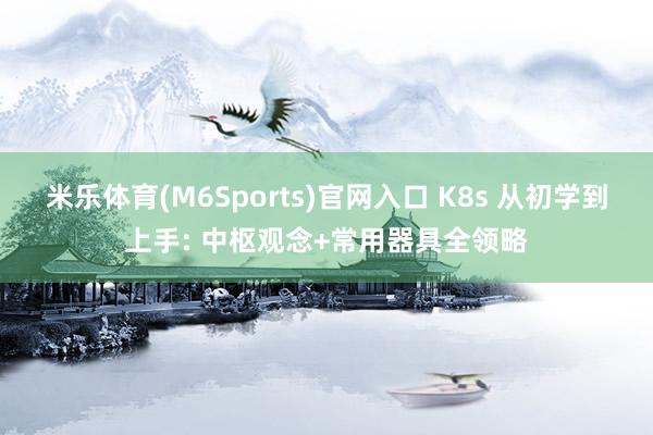 米乐体育(M6Sports)官网入口 K8s 从初学到上手: 中枢观念+常用器具全领略